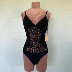 NWT Nightcap crocheted bodysuit